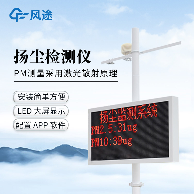 揚塵的實時監測與數據分析系統